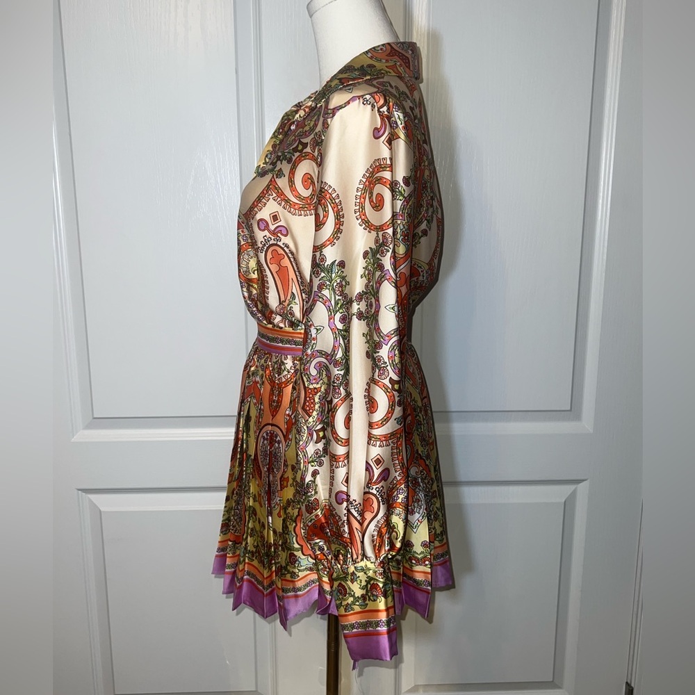 Lilly’s Kloset Colorful Paisley Skirt Set - Picture 3 of 5